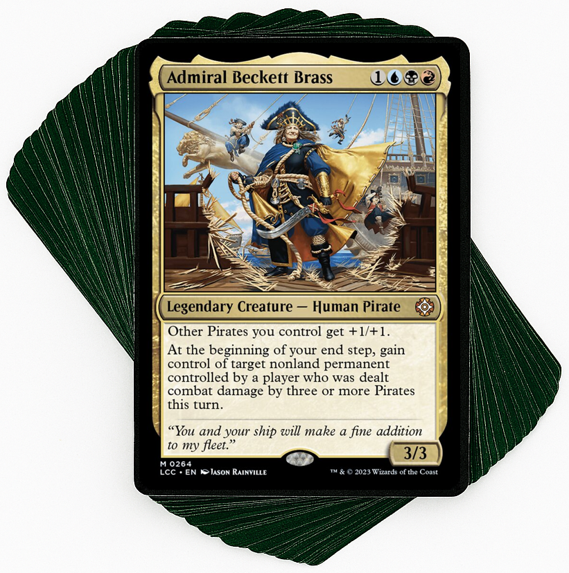Admiral Beckett Brass - Pirates