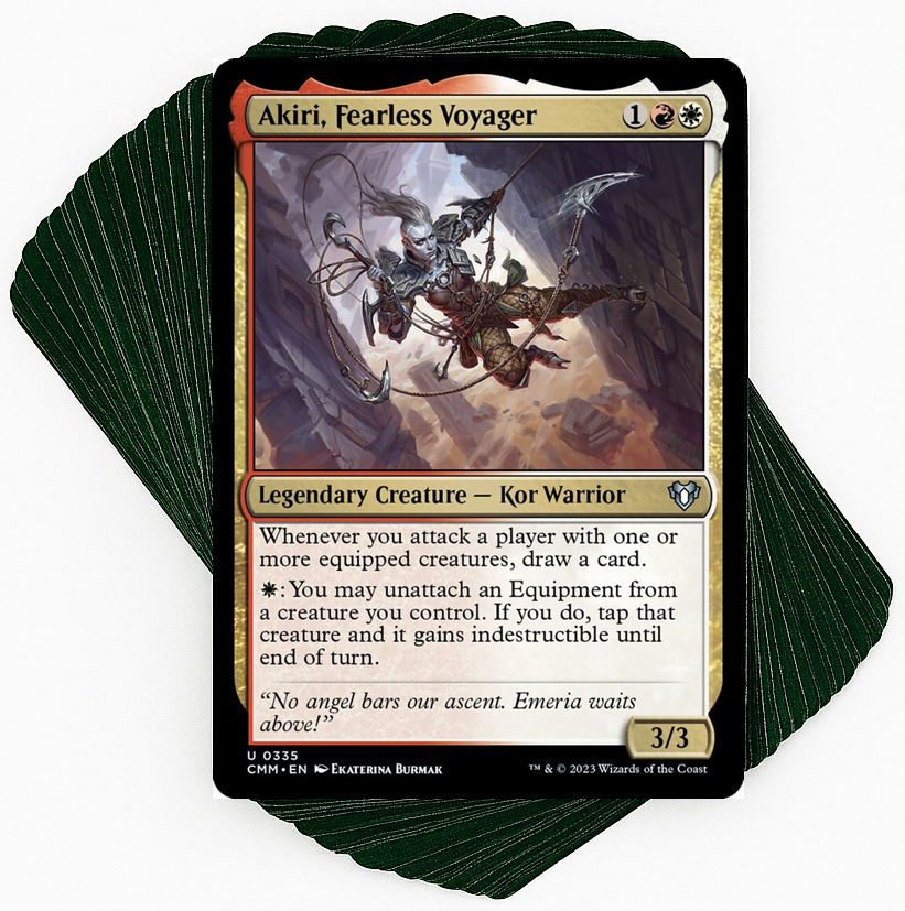 Akiri, Fearless Voyager - Equipment Thursday Night Magic Akiri, Fearless Voyager - Equipment Thursday Night Magic