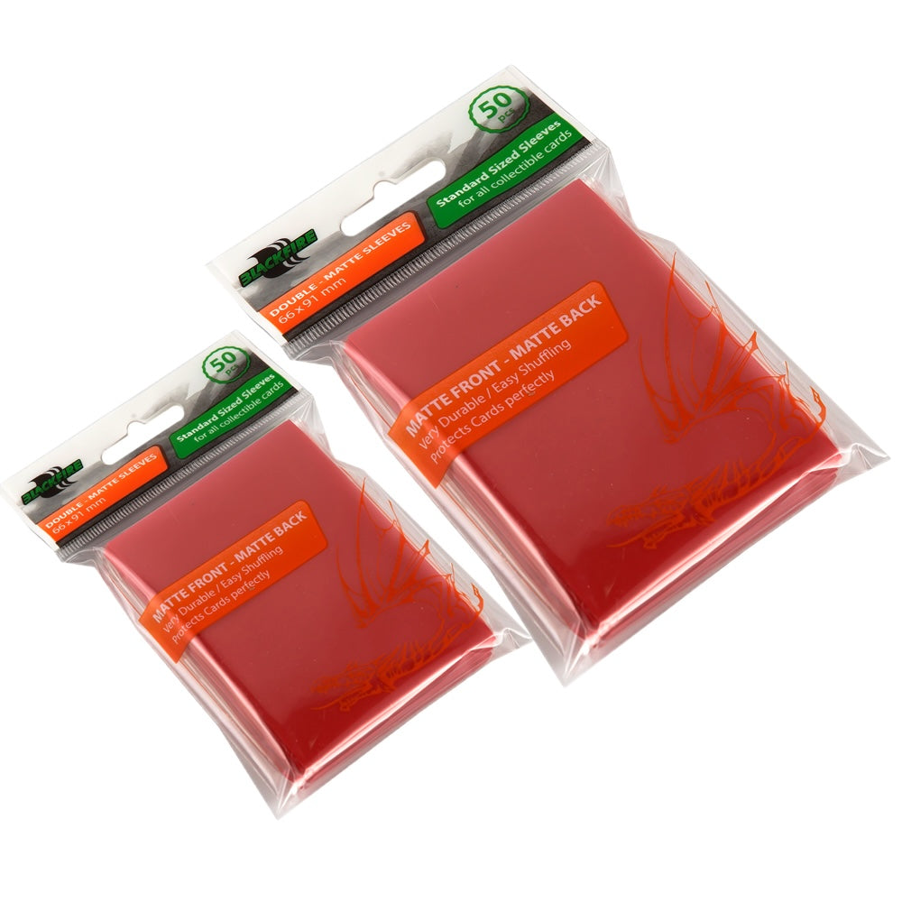 Blackfire Card Sleeves - Red Blackfire Card Sleeves - Red