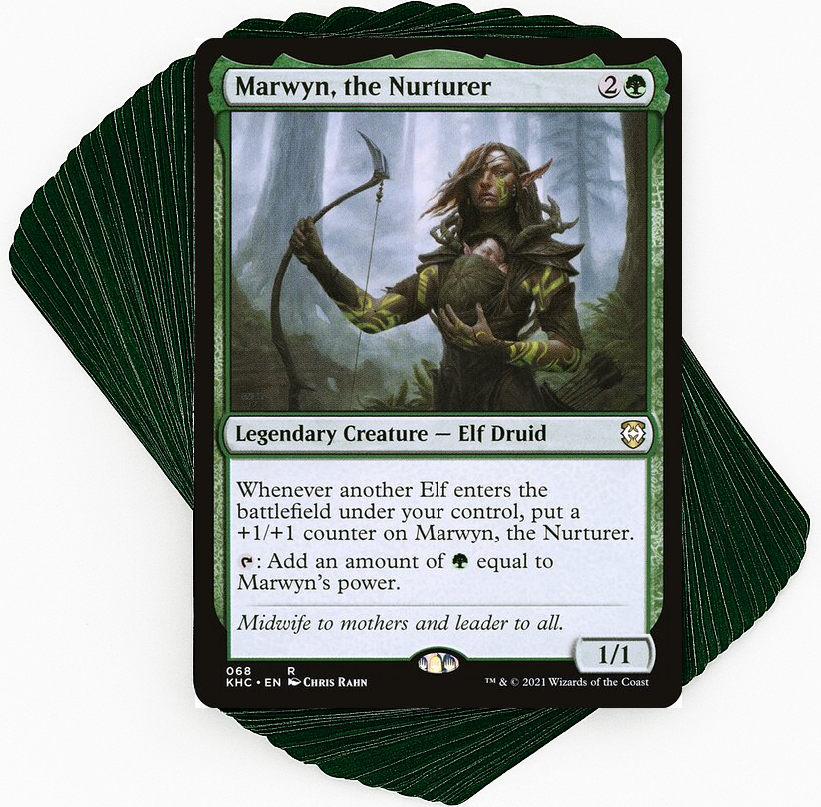 Marwyn, the Nurturer - Elf Ball & Counters