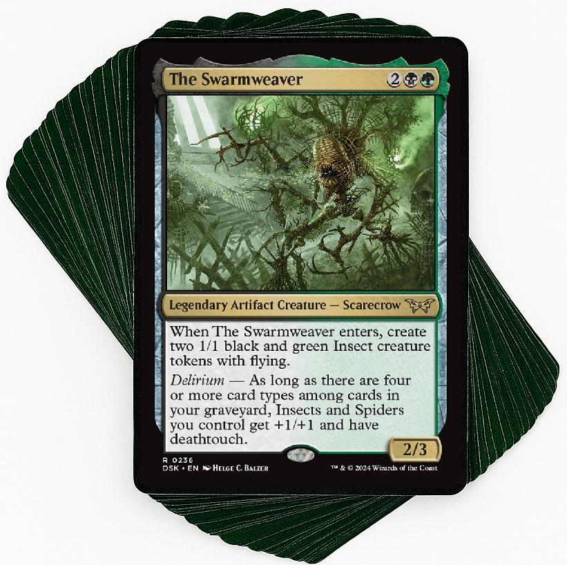 The Swarmweaver - Spiders and Insects Thursday Night Magic The Swarmweaver - Spiders and Insects Thursday Night Magic