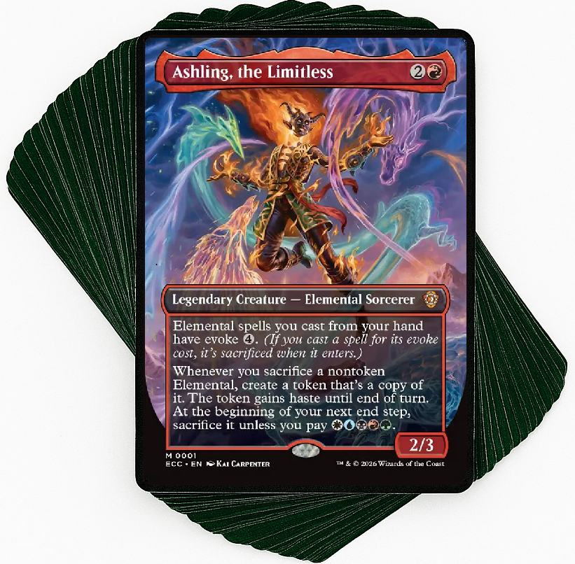 all ashling cards mtg Ashling, the Limitless Choose One:DB FIN Jumbo Cactuar mom Printed professionally and crafted Pinocchio - Talkative Puppet