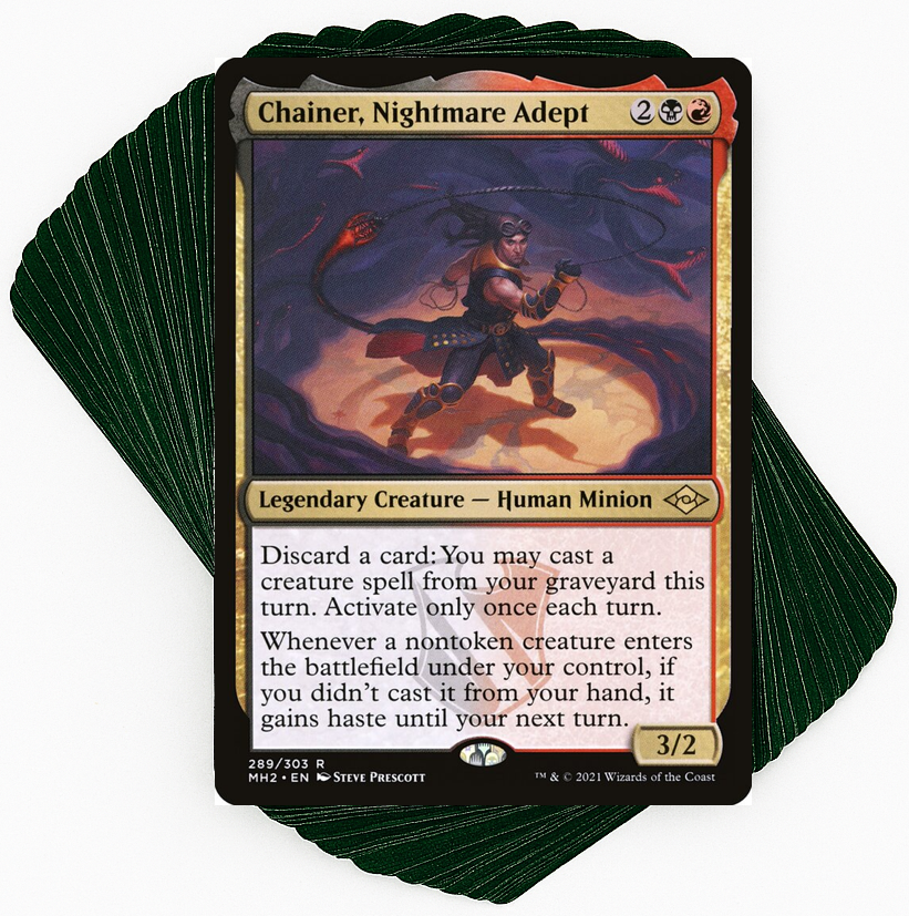Chainer, Nightmare Adept - Graveyard Madness Thursday Night Magic Chainer, Nightmare Adept - Graveyard Madness Thursday Night Magic