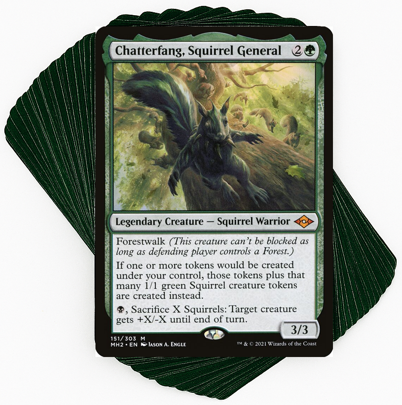 Chatterfang, Squirrel General - Aristocrat Squirrels