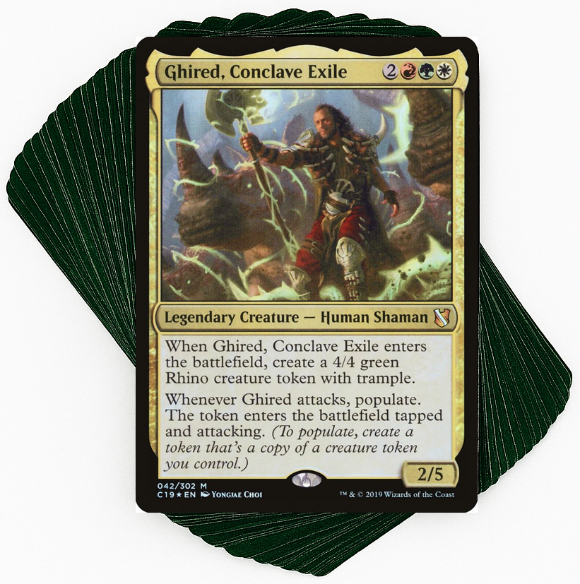 Ghired, Conclave Exile - Tokens Thursday Night Magic Ghired, Conclave Exile - Tokens Thursday Night Magic