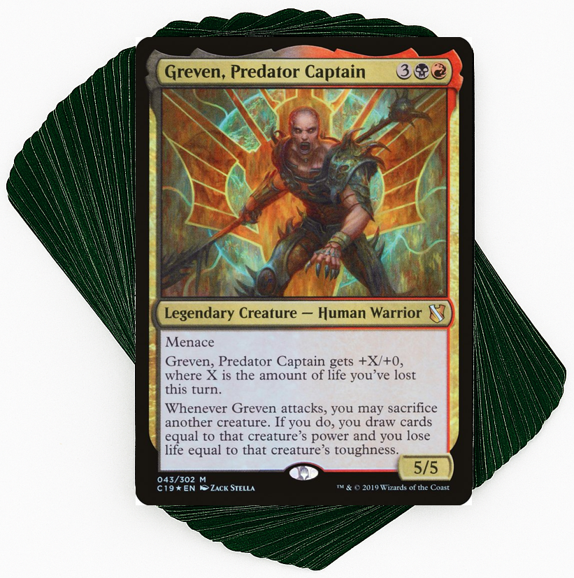 Greven, Predator Captain - Steal & Sac Thursday Night Magic Greven, Predator Captain - Steal & Sac Thursday Night Magic