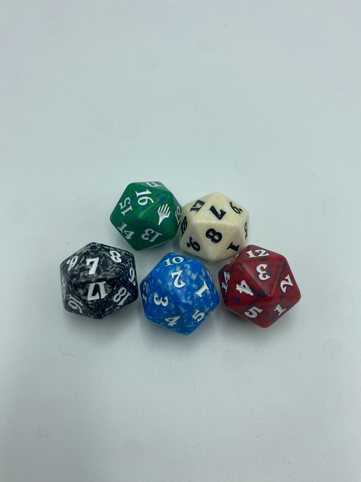 20-Sided Die (d20) Life Counter - Pick Your Color