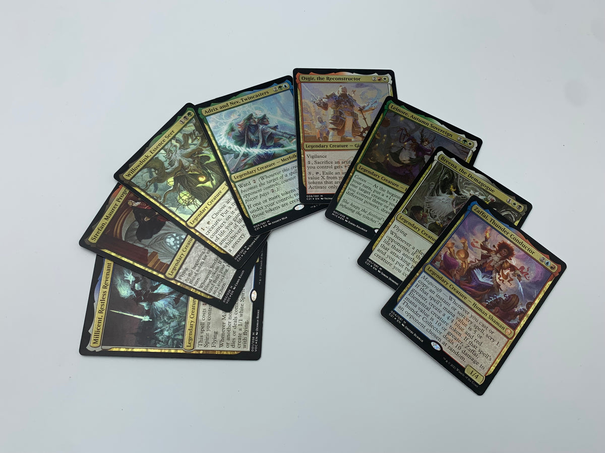 Random Commander Display Cards - Thick Stock (MTG)