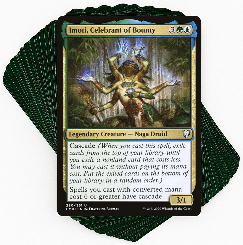 マジック:ザ・ギャザリング Imoti, Celebrant of Bounty Serialized Imoti, Celebrant of Bounty - Huge Creature Cascade