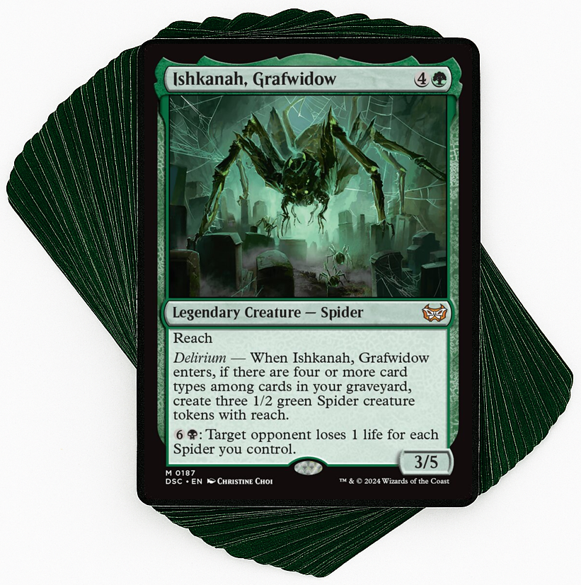 mtg spider deck commander shop deals on spider-man MTG Commander Deck EDH Deck Ghost-Spider Gwen Ready to play MTG EDH deck from Gray Gauntlet Games. Spider-Man Precon Commander Decks! Colors,