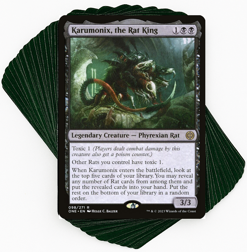 Karumonix, the Rat King - Poisonous Rats Thursday Night Magic Karumonix, the Rat King - Poisonous Rats Thursday Night Magic