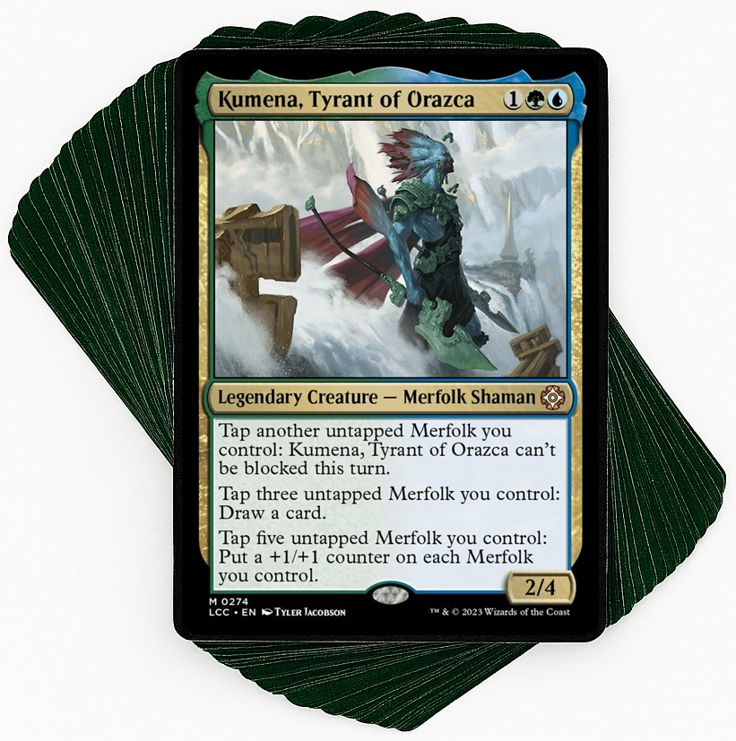 Kumena, Tyrant of Orazca - Merfolk