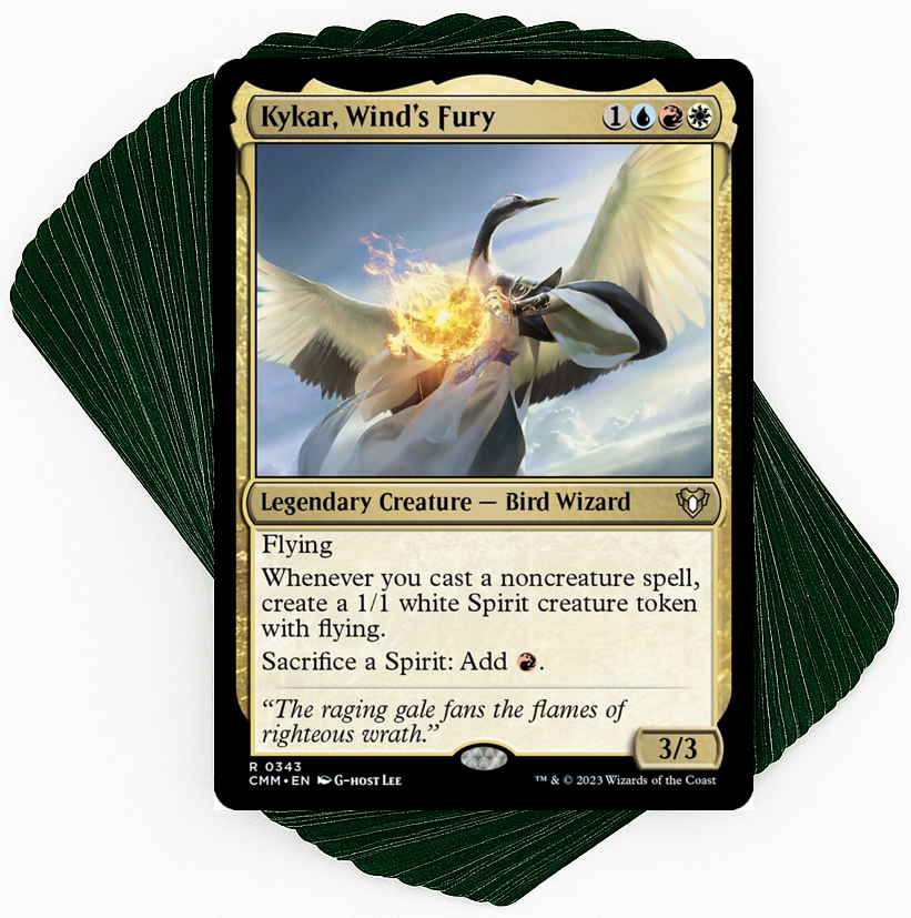 Kykar Wind's Fury - Anthems & Spirits Thursday Night Magic Kykar Wind's Fury - Anthems & Spirits Thursday Night Magic