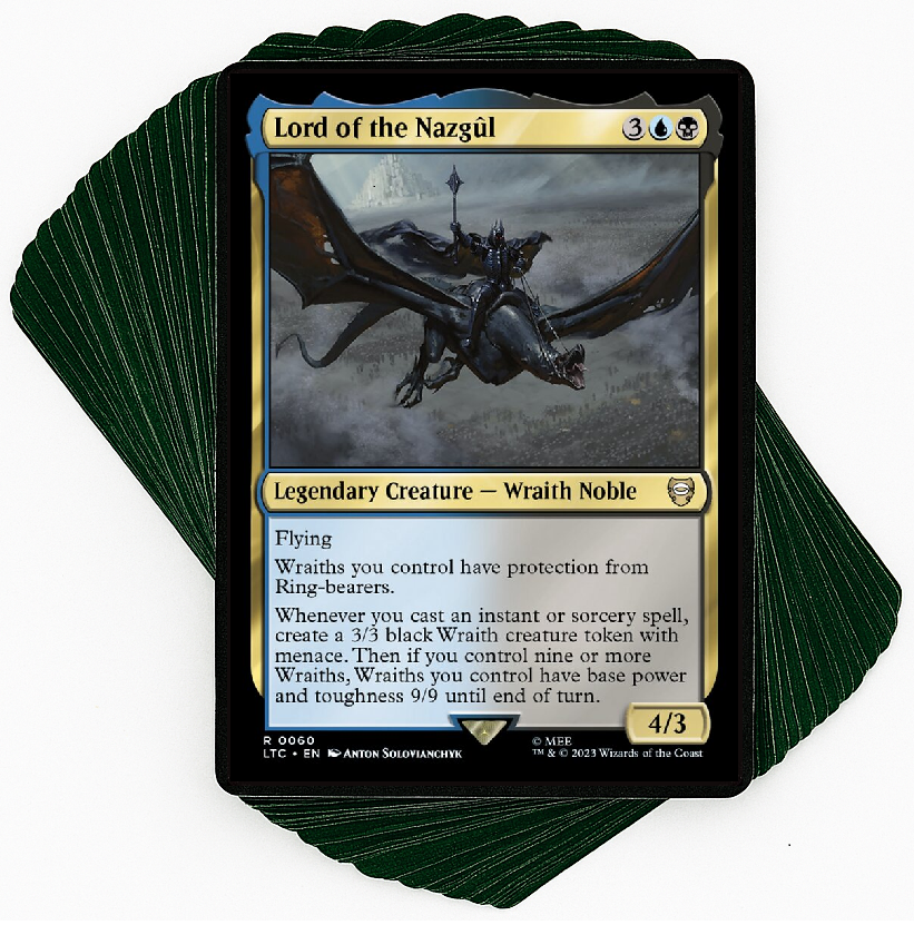 Lord of the Nazgul - Spellslinger Wraiths Thursday Night Magic Lord of the Nazgul - Spellslinger Wraiths Thursday Night Magic