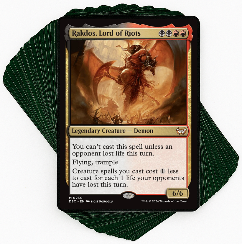 Rakdos, Lord of Riots - Free Eldrazi Thursday Night Magic Rakdos, Lord of Riots - Free Eldrazi Thursday Night Magic