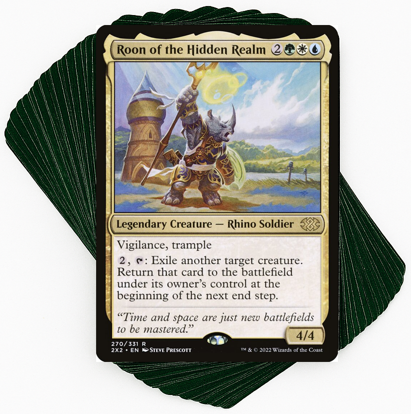 mtg roon of the hidden realm commander deck Roon of the Hidden Realm