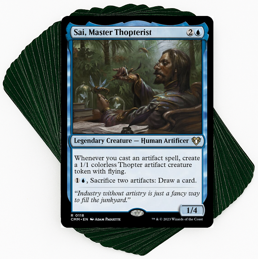 Sai, Master Thopterist - Artifact Thopters Thursday Night Magic Sai, Master Thopterist - Artifact Thopters Thursday Night Magic
