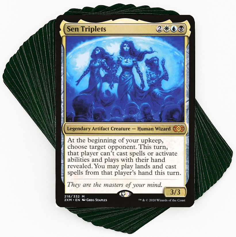 mtg sen triplets commander deck Sen Triplets