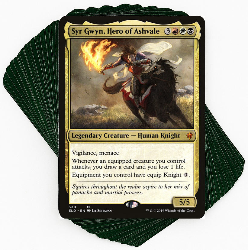 Syr Gwyn, Hero of Ashvale - Knights & Equipment Thursday Night Magic Syr Gwyn, Hero of Ashvale - Knights & Equipment Thursday Night Magic
