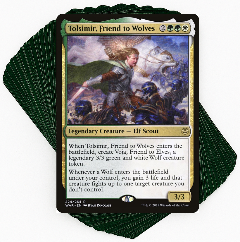 Tolsimir, Friend to Wolves - Wolf Thursday Night Magic Tolsimir, Friend to Wolves - Wolf Thursday Night Magic