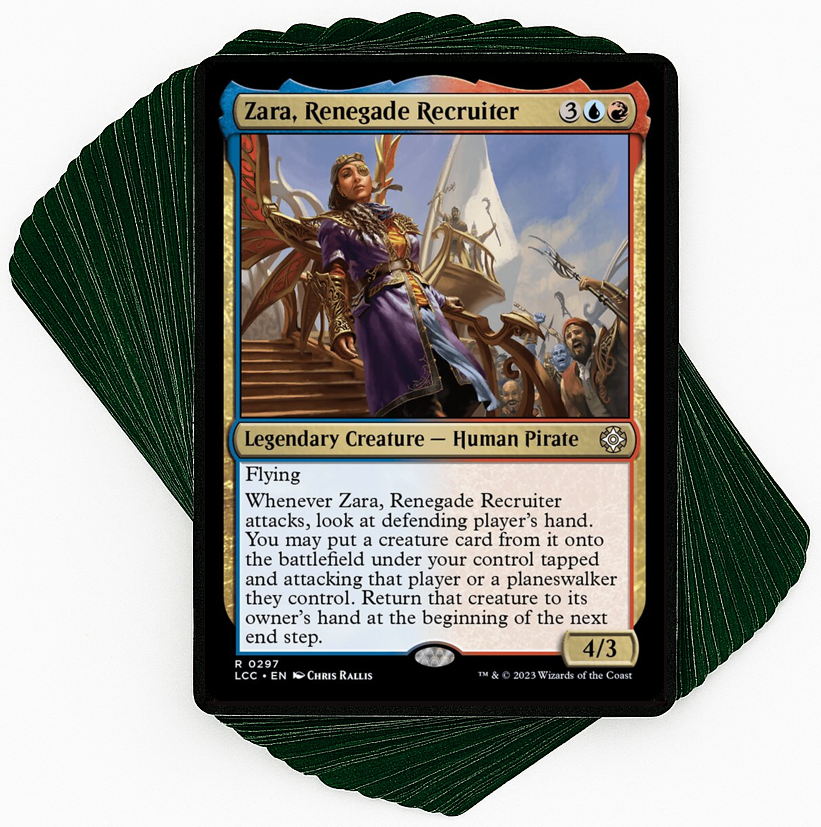 mtg pirate cards Zara, Renegade Recruiter