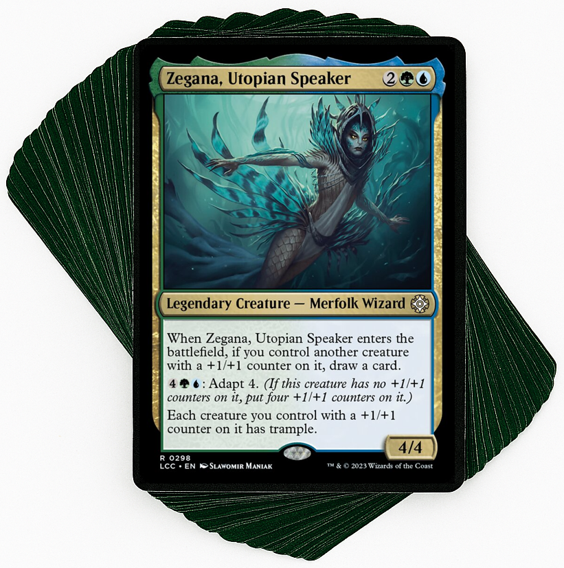 Zegana, Utopian Speaker - Merfolk Thursday Night Magic Zegana, Utopian Speaker - Merfolk Thursday Night Magic