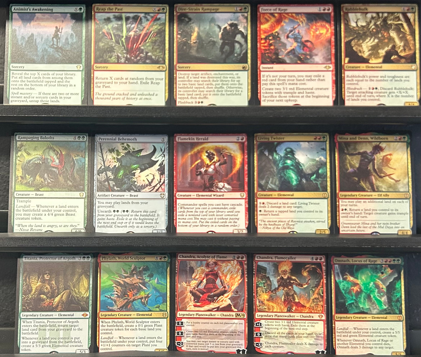 Omnath, Locus of Rage - Landfall Elementals