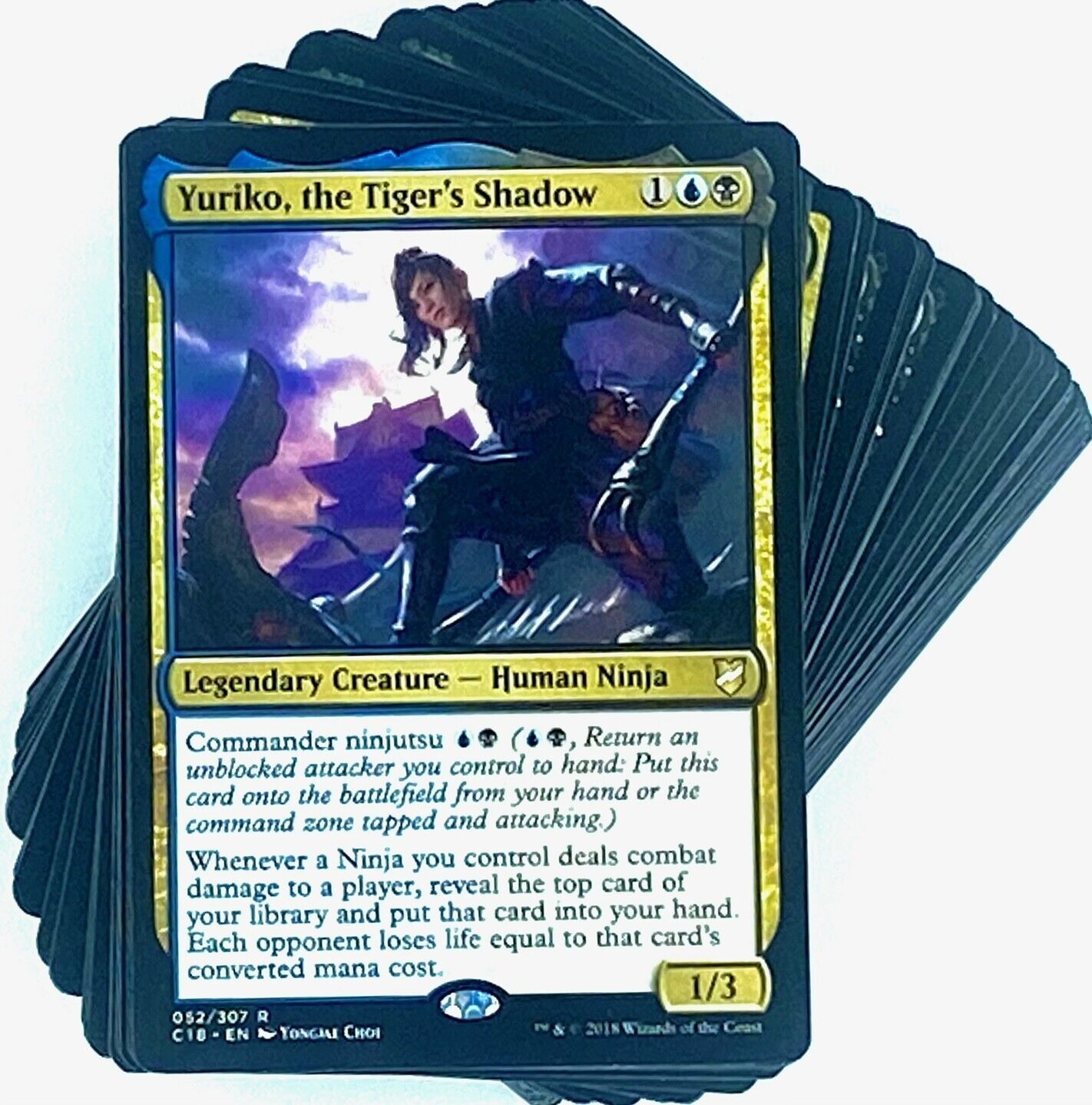 Magic: The Gathering Yuriko, the Tiger's Shadow commander deck. Reserved outlet