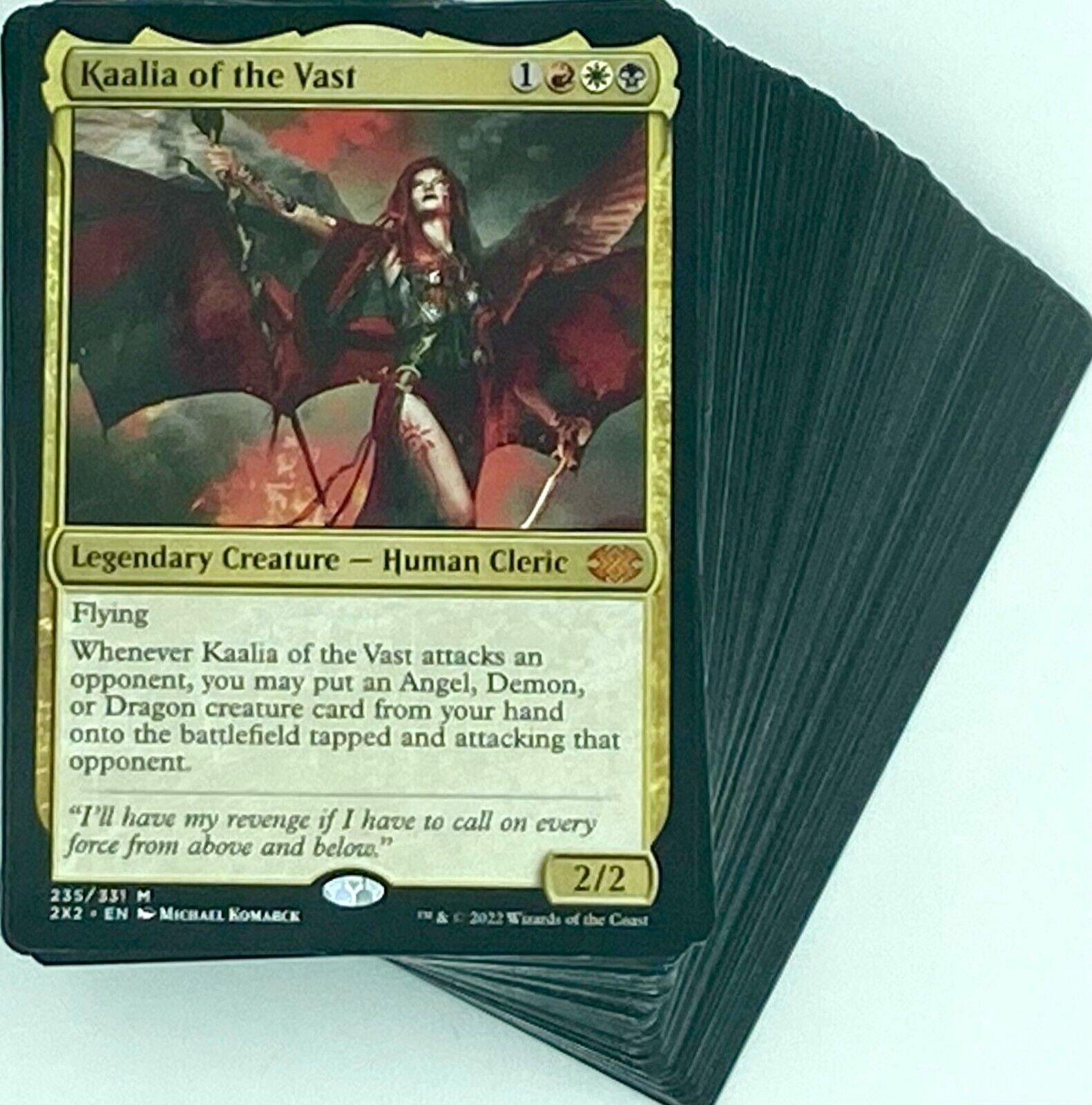 Kaalia of the Vast - Dragons, Demons, & Angels Thursday Night Magic Kaalia of the Vast - Dragons, Demons, & Angels Thursday Night Magic