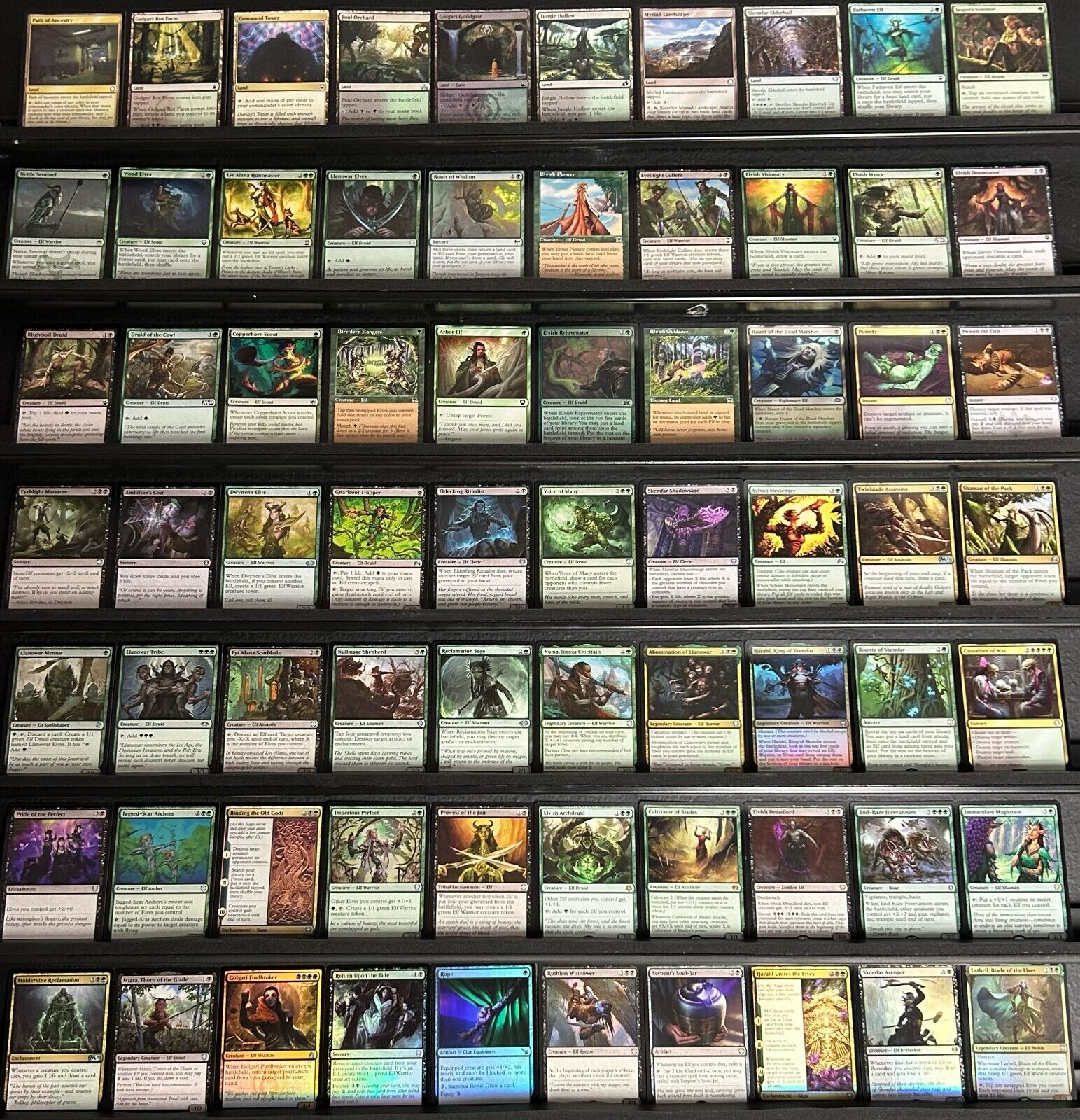 mtg lathril blade of the elves commander deck Lathril, Blade of the Elves