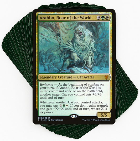 Arahbo, Roar of the World - Cats & Equipment
