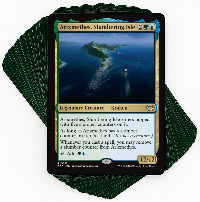 Arixmethes, Slumbering Isle - Sea Monsters