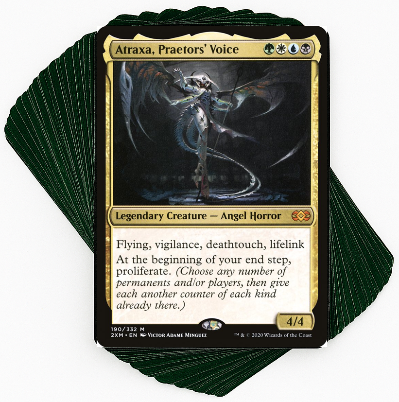 Atraxa, Praetors' Voice - 1/1 Counters