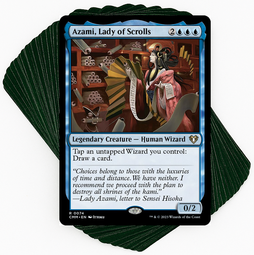 Azami, Lady of Scrolls - Wizards