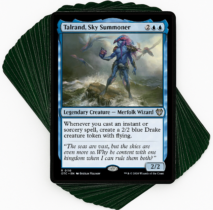 mtg talrand commander deck MTG Magic the Gathering Commander Deck