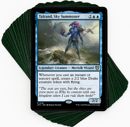mtg talrand commander deck Talrand, Sky Summoner