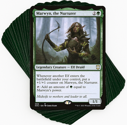 Marwyn, the Nurturer - Elf Ball & Counters