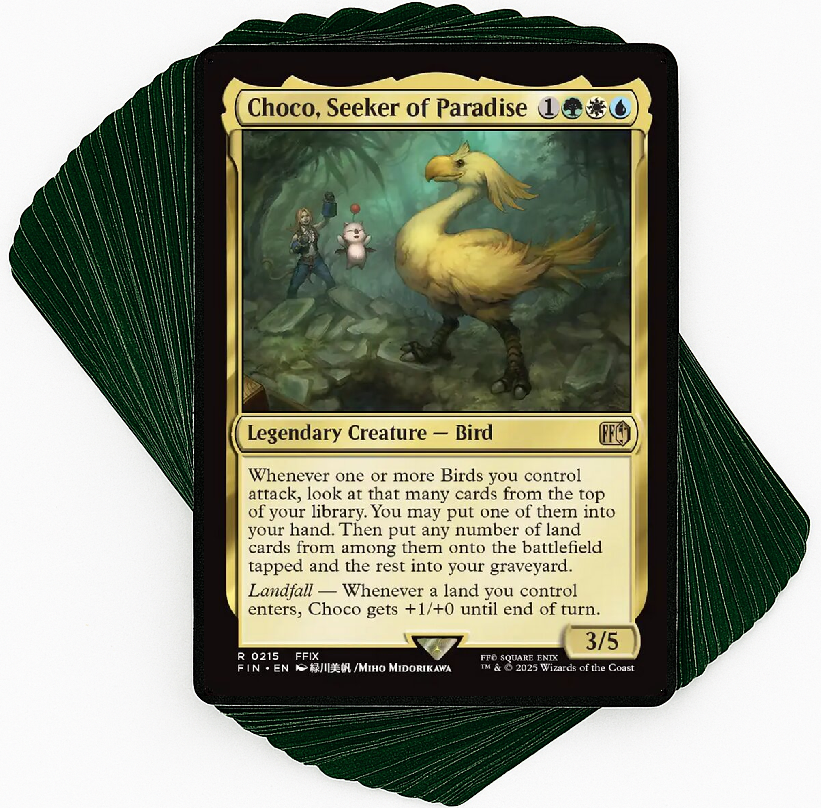 Choco, Seeker of Paradise - Landfall & Birds – Thursday Night Magic
