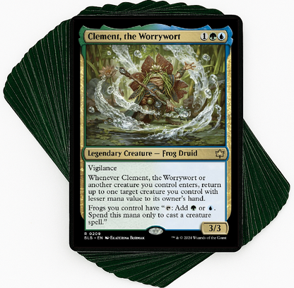 Clement, the Worrywort - Bouncing Frogs