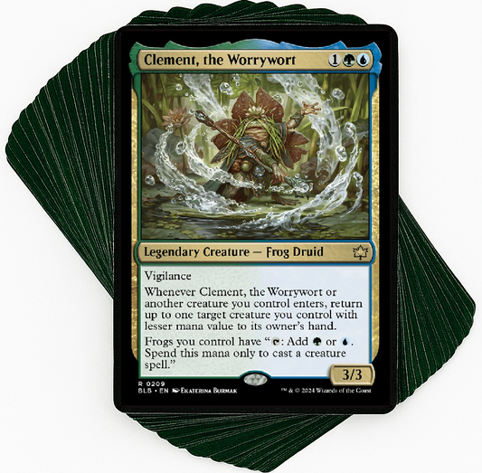 Clement, the Worrywort - Bouncing Frogs