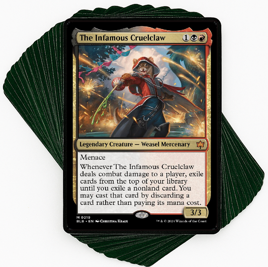 The Infamous Cruelclaw - Discard and Free Spells - MTG EDH