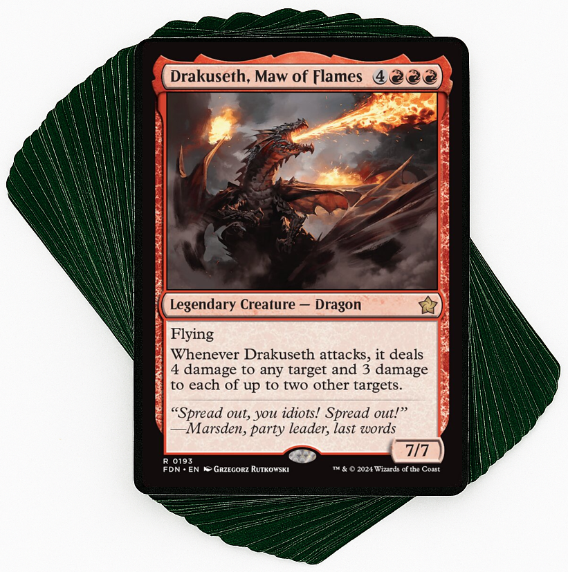 Drakuseth, Maw of Flames - Dragons