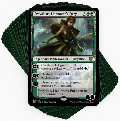 Freyalise, Llanowar's Fury - Elves
