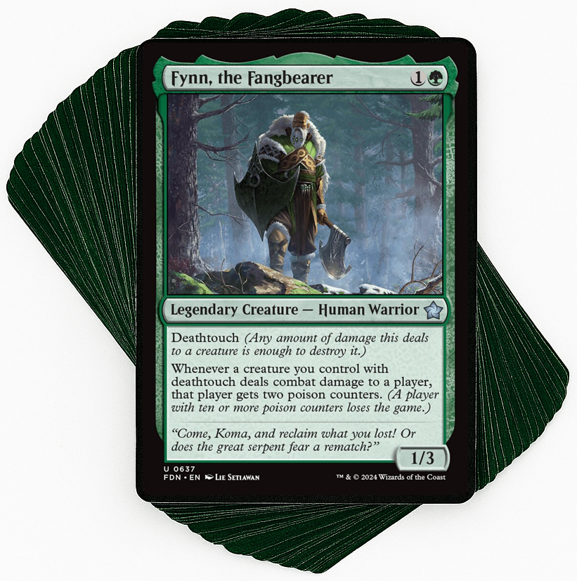 Fynn, the Fangbearer - Deathtouch Poison