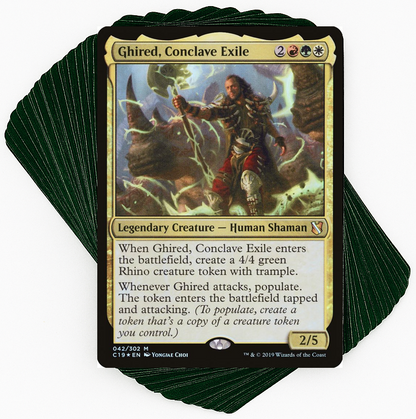 Ghired, Conclave Exile - Tokens Thursday Night Magic Ghired, Conclave Exile - Tokens Thursday Night Magic