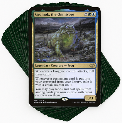 mtg frog cards Magic The Gathering - Modern Horizons 3 - Psychic not actual card. Psychic Frog (Store Championship) |