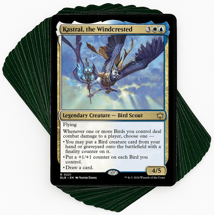 Kastral, the Windcrested - Birds