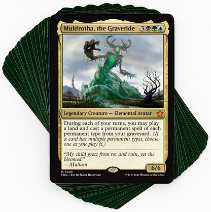 mtg muldrotha commander deck Tech Six CMC Under