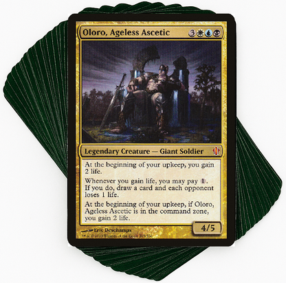 mtg card whenever you gain life opponent loses life Oloro, Ageless Ascetic
