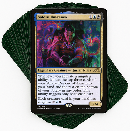 cards with ninjutsu mtg Satoru Umezawa